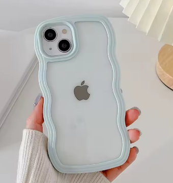 Coque de téléphone ondulée