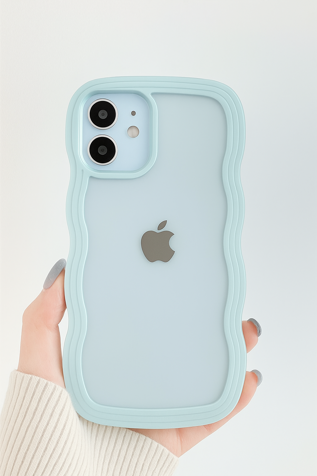 Coque de téléphone ondulée