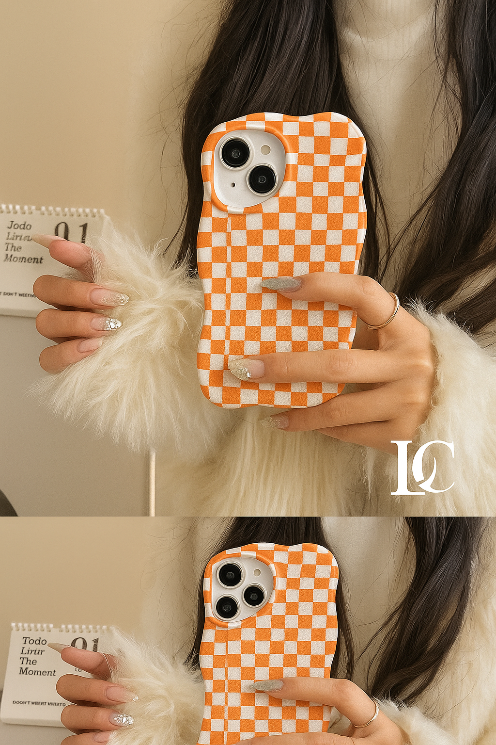 Coque de téléphone a carreaux