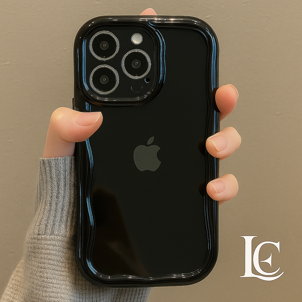 Coque de téléphone ondulée